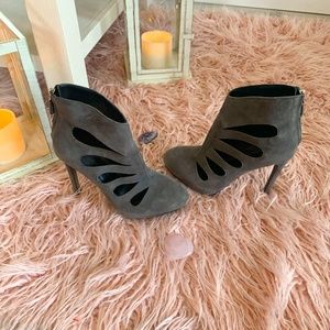 Rebecca Minkoff Suede Cutout Booties Size 6.5